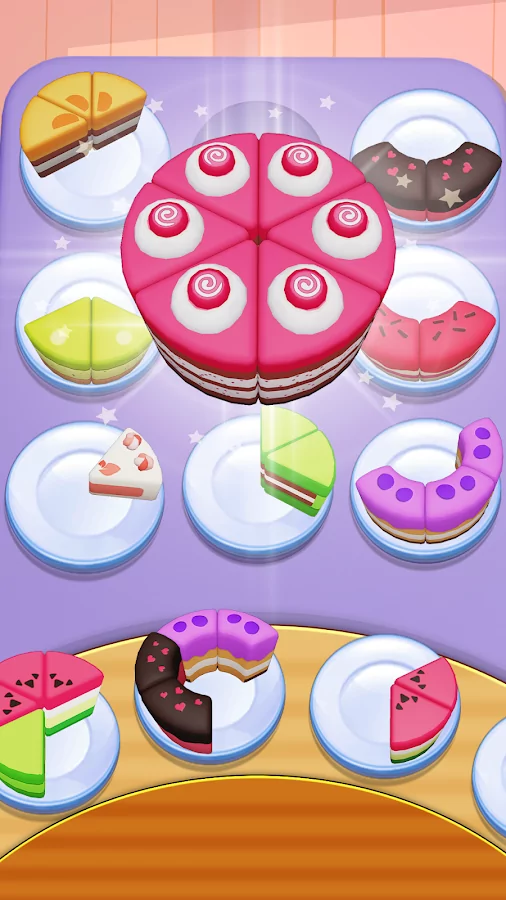 Cake Sort 6.5.1

Cake Sort — это инновационная игра в стиле «сортировка-слияние», которая погружает вас в мир кондитерск