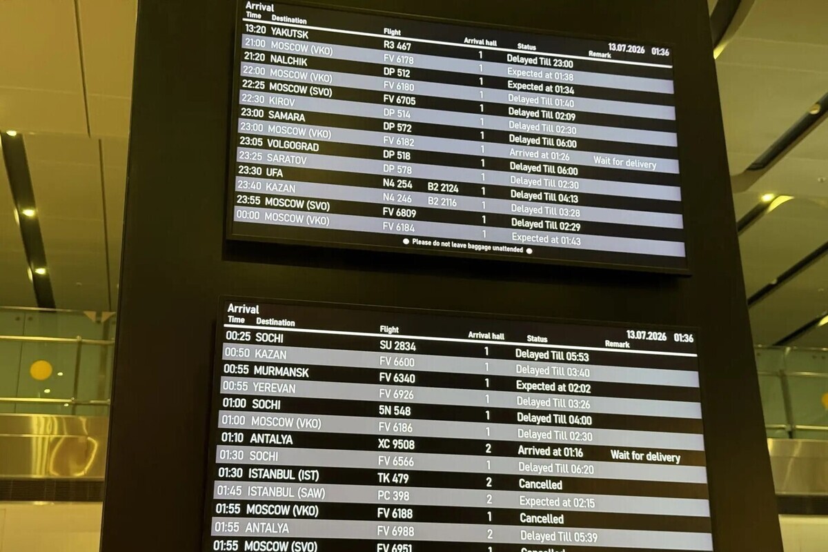 Пулково отменил пять рейсов и задержал 33 самолета

На момент публикации задерживается 33 рейса на вылет, а пять рейсов,