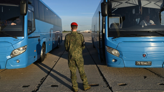 Россия и Украина обменялись военнопленными по формуле «270 на 270»