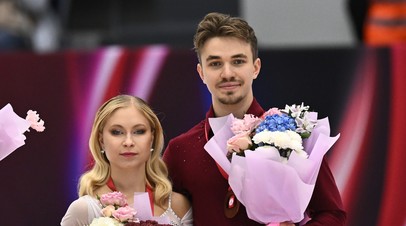 Мухортова — о бронзе Гран-при России: глупая случайность заползла в нашу программу — как червяк в яблоко

Российские фиг