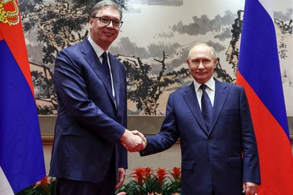 Вучич рассказал о недовольной реакции Путина

Президент России Владимир Путин может чуть тише говорить, если недоволен с