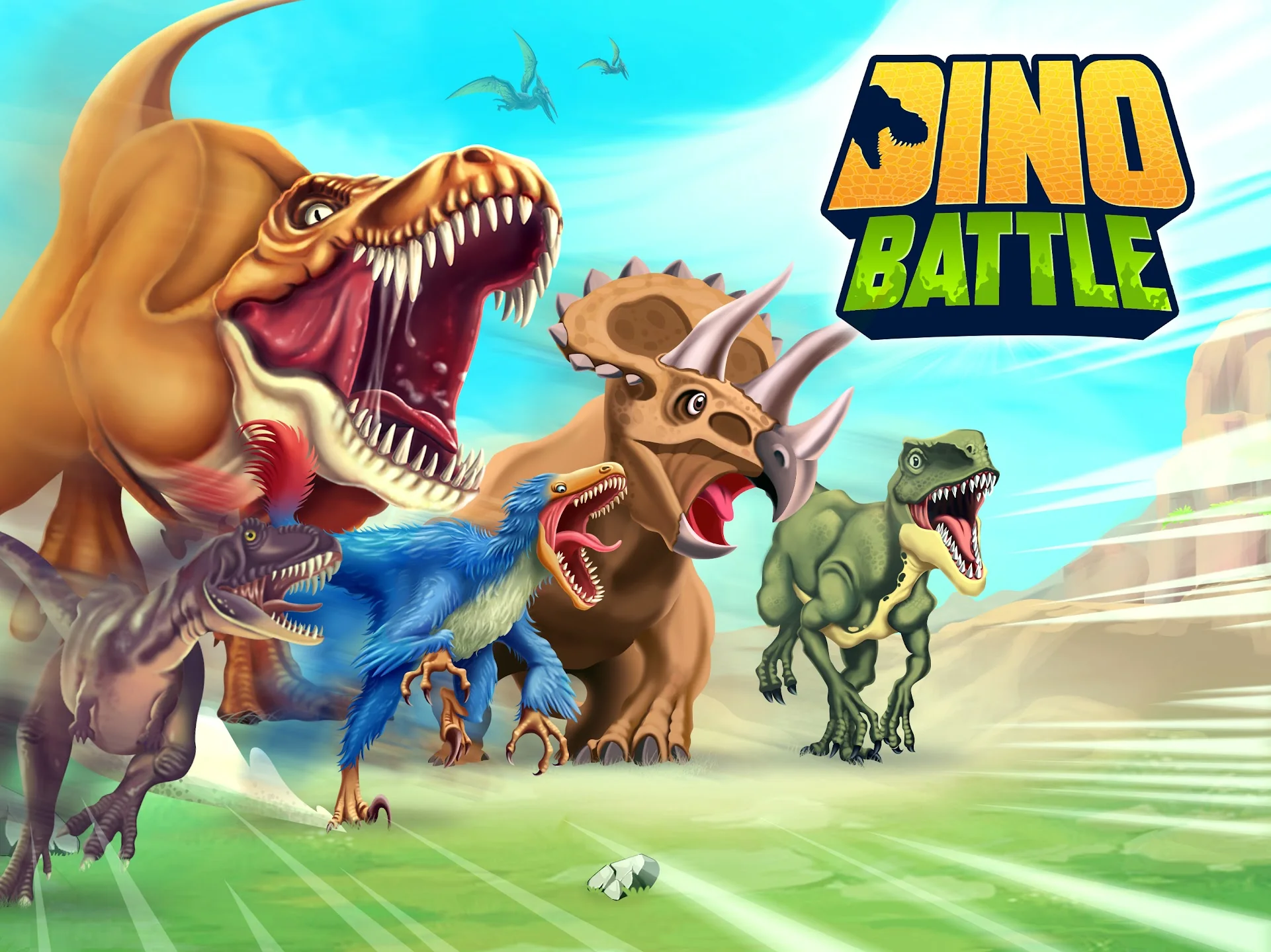 Dino Battle 15.04

Dino Battle — казуальная симуляторная игра о разведении динозавров, в которой вы собираете экзотическ