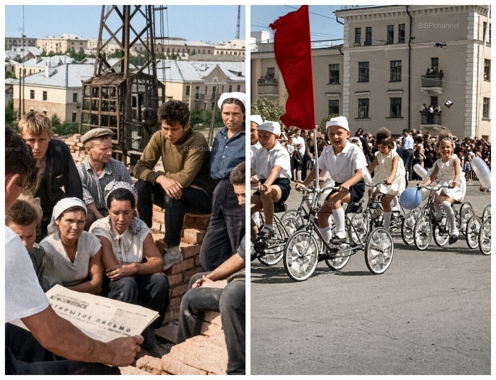 Жизнь Советского Комсомольска-на-Амуре в 1960-е годы

Комсомольск-на-Амуре — второй по величине город Хабаровского края 