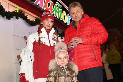 Дочь Пескова и Навки назвала мечту

Надежда Пескова, дочь пресс-секретаря президента России Дмитрия Пескова и олимпийско