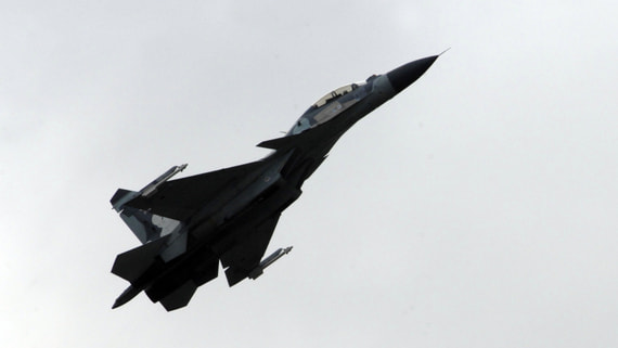 Российский истребитель Су-30 разбился в Калининградской области